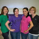 Sarah, Caitlin, Sheilah and Robyn